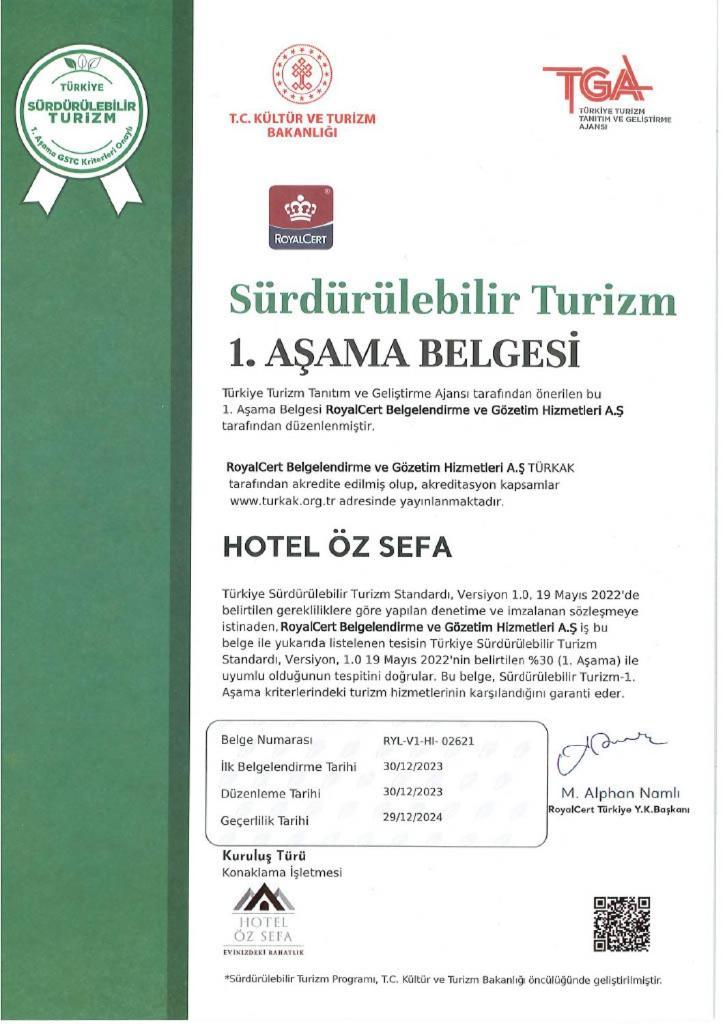 Hotel Özsefa Istanbul Exterior foto